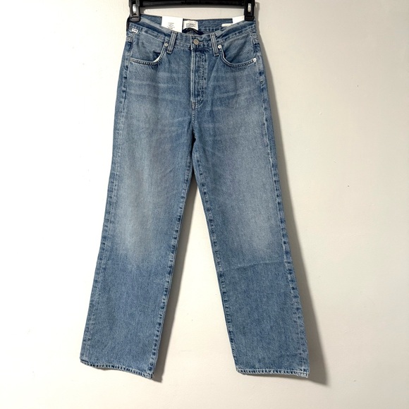 Citizens of Humanity Annina High Rise Wide Leg Trouser Jean in Meuse 26 x 33 NWT - Picture 5 of 15